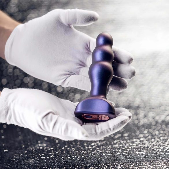 Hueman Space Inveder - vibratore anale ricaricabile impermeabile viola