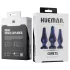 Hueman Comets - set plug anale silicone 3 pezzi - viola