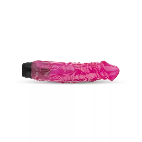 Easytoys Jelly Supreme - vibratore realistico - silicone rosa