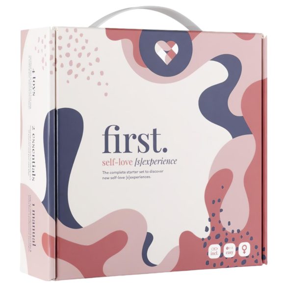 First. Kit iniziale autoamore con vibratore (6 pezzi)
