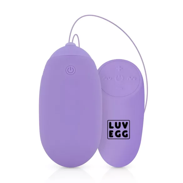 LUV EGG XL - vibratore a distanza ricaricabile - uovo vibrante viola