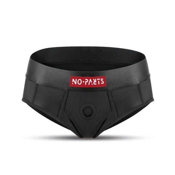 No-Parts Robin - slip nero con cinturini - Taglia L