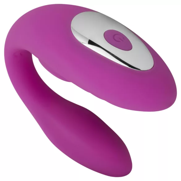 Easytoys - vibratore coppia impermeabile telecomando - silicone rosa