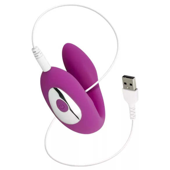 Easytoys - vibratore coppia impermeabile telecomando - silicone rosa