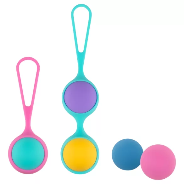 PMV20 Vita - set di palline kegel regolabili - multicolore