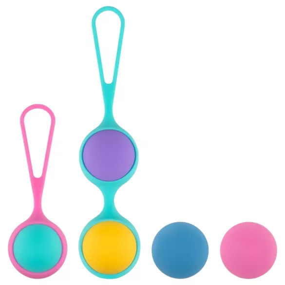 PMV20 Vita - set di palline kegel regolabili - multicolore