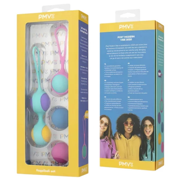 PMV20 Vita - set di palline kegel regolabili - multicolore