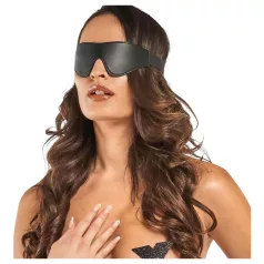 Bedroom Fantasies - maschera occhi effetto pelle nera
