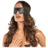 Bedroom Fantasies - maschera occhi effetto pelle nera