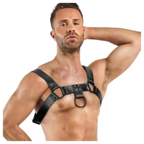 Bedroom Fantasies Bruno - top imbracatura (nero) - S-XL