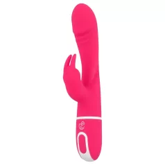 Easytoys - vibratore punto G e clitoride - silicone rosa