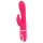 Easytoys - Vibratore punto G con stimolatore clitorideo (rosa)