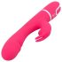 Easytoys - Vibratore punto G con stimolatore clitorideo (rosa)