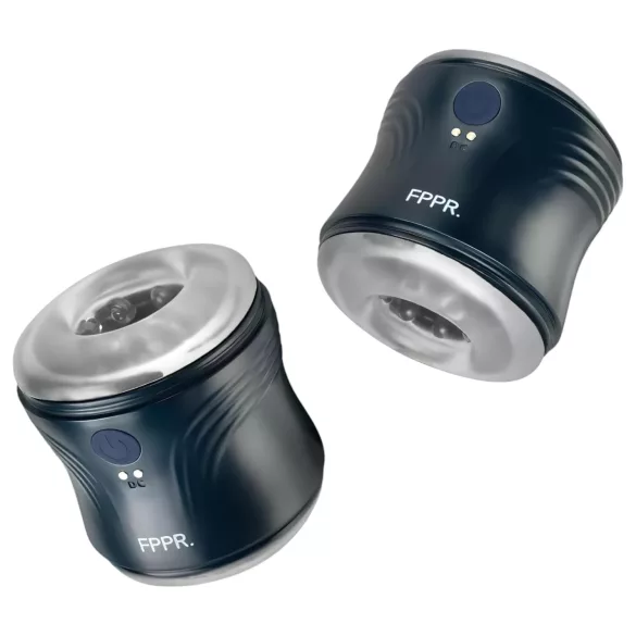 FPPR. - masturbatore doppia testa vibrante ricaricabile - silicone blu
