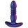 Hueman Supernova - vibratore anale con spinta - silicone viola