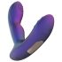 Hueman Galaxy - vibratore anale pulsante - silicone viola