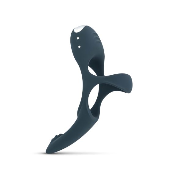 Boners - anello fallico con stimolatore clitorideo - silicone