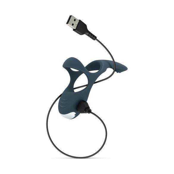 Boners - anello fallico con stimolatore clitorideo - silicone