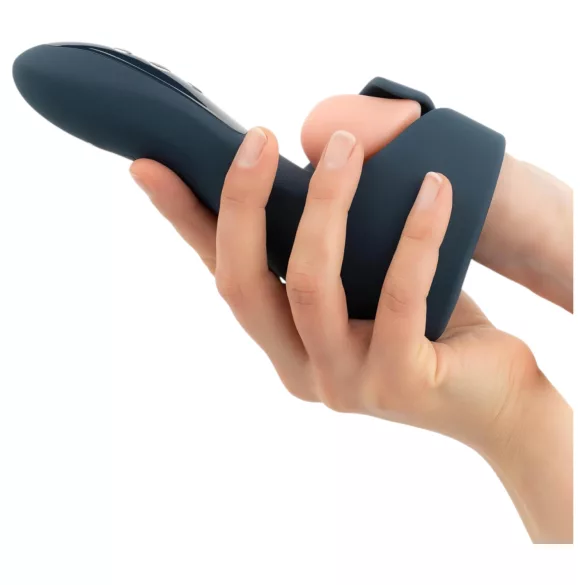 Boners - vibratore glande ricaricabile impermeabile - silicone blu