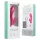 Easytoys - vibratore con stimolatore clitorideo ricaricabile - silicone rosa