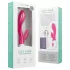 Easytoys - vibratore con stimolatore clitorideo ricaricabile - silicone rosa