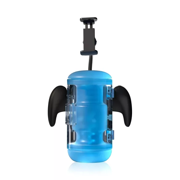 BLOWCAST Wingman Pro - masturbatore automatico - blu e nero
