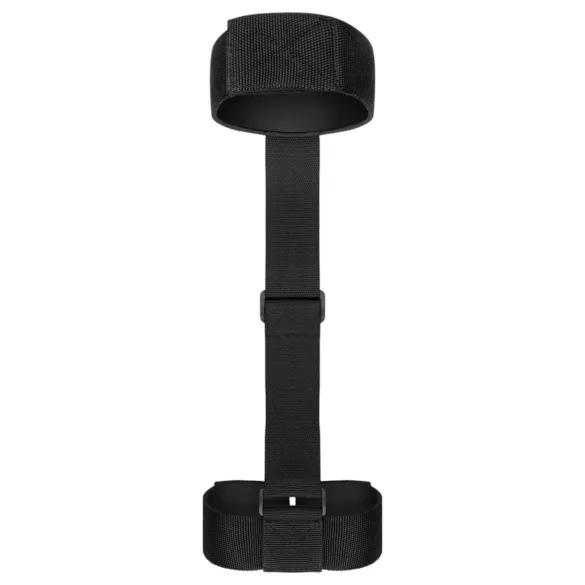 Bedroom Fantasies - set collare e polsiere morbido - nero