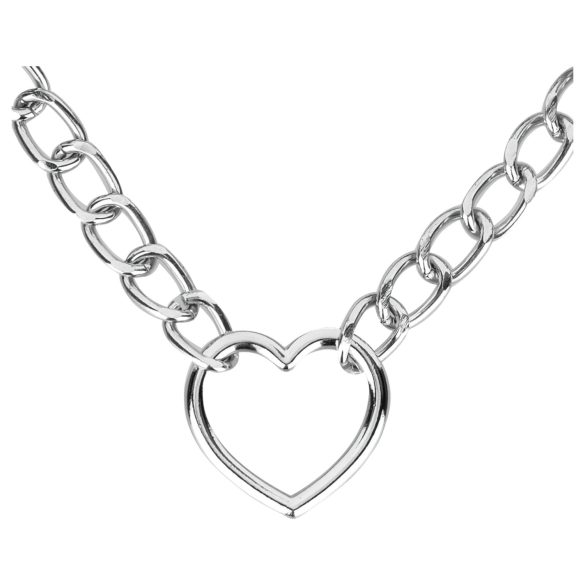 Bedroom Fantasies - collare con guinzaglio - pelle nera