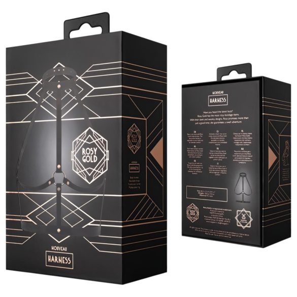 Rosy Gold - mini massaggiatore corpo - nero rosé