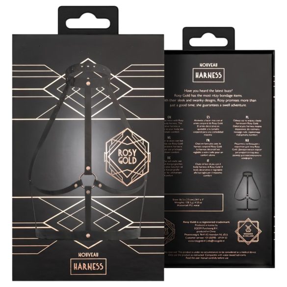 Rosy Gold - mini massaggiatore corpo - nero rosé