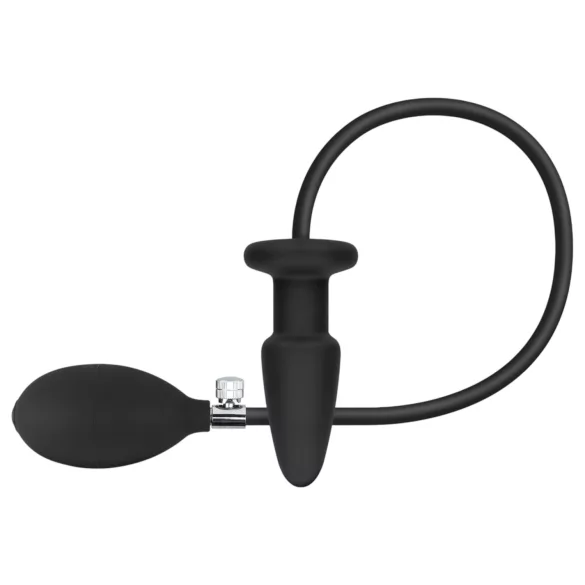 EasyToys - plug anale gonfiabile - silicone nero