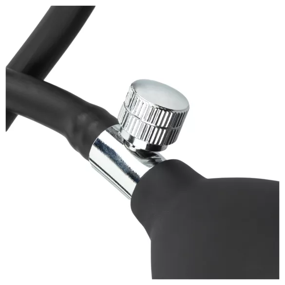 EasyToys - plug anale gonfiabile - silicone nero