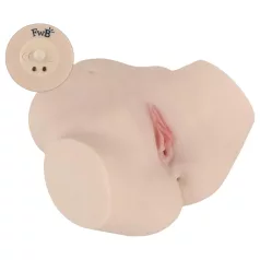   FWB - masturbatore realistico vibrante a torso - pelle naturale