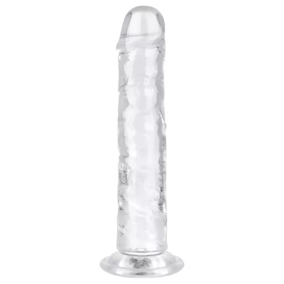 EasyToys - dildo realistico - gel trasparente 16cm