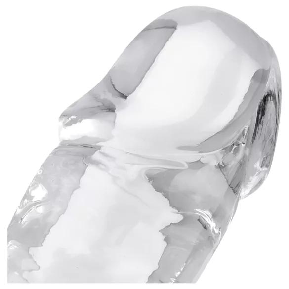 EasyToys - dildo realistico - gel trasparente 16cm