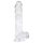 EasyToys - dildo realistico con testicoli - 13,5cm trasparente