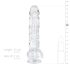 EasyToys - dildo realistico con testicoli - 13,5cm trasparente