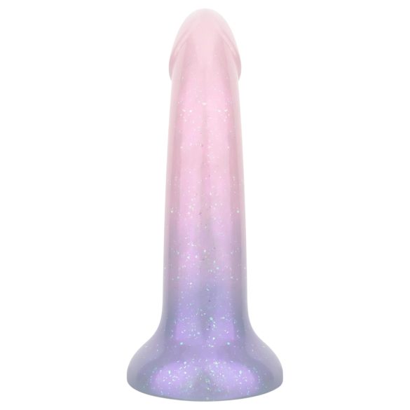 EasyToys Mermaid - dildo glitterato - 19 cm - rosa