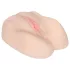 FWB - masturbatore vaginale e anale con vibrazione - silicone color carne