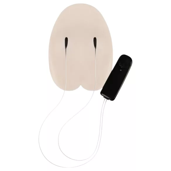 FWB - masturbatore vaginale e anale con vibrazione - silicone color carne