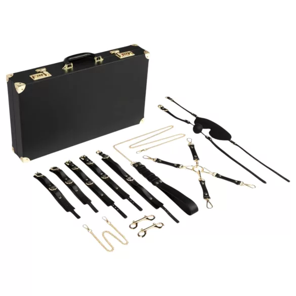 Bedroom Fantasies - kit BDSM 11 pezzi - valigia nera