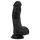 Easytoys - dildo realistico con testicoli - 12 cm nero