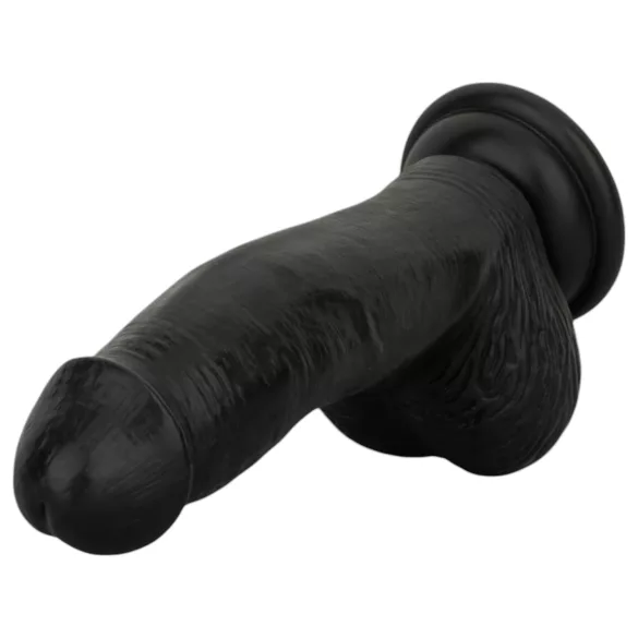 Easytoys - dildo realistico con testicoli - 12 cm nero