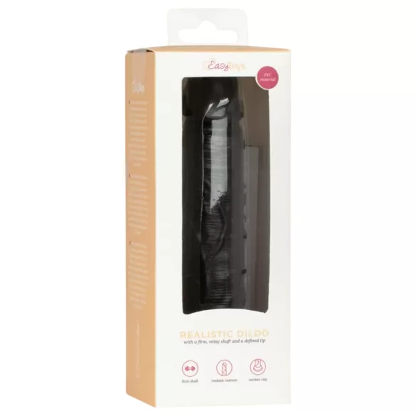 Easytoys - dildo realistico - 12 cm - nero