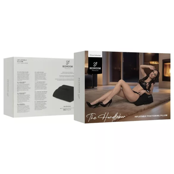 Bedroom Fantasies - cuscino sessuale gonfiabile con maniglie - nero