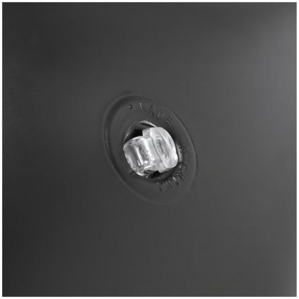 Bedroom Fantasies - cuscino sessuale gonfiabile con supporto vibratore - nero