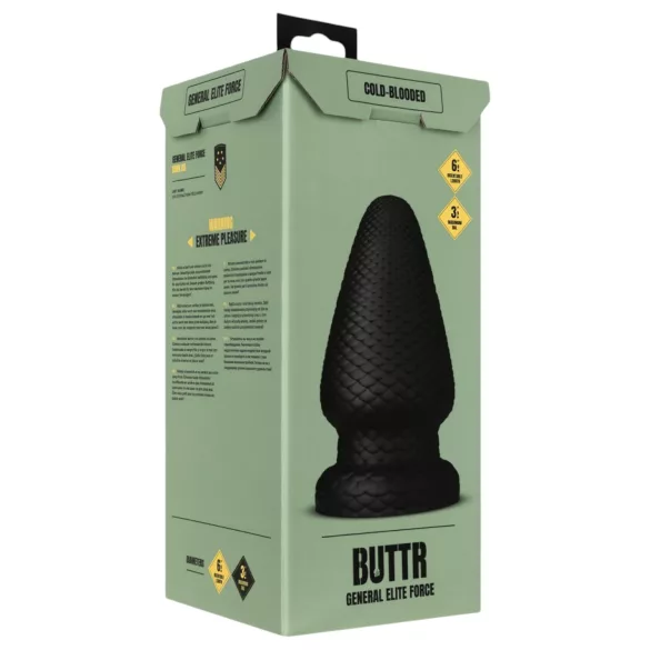 BUTTR - plug anale grande - nero