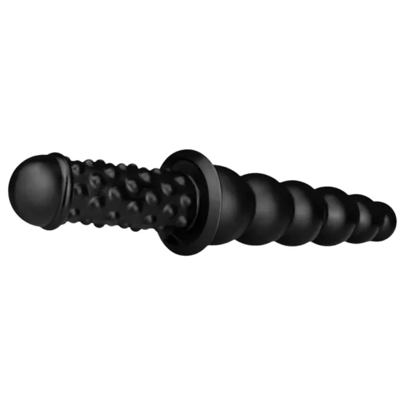 BUTTR Akimbo - dildo anale doppio - silicone nero