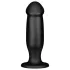 BUTTR AH-1 - dildo anale con ventosa - nero