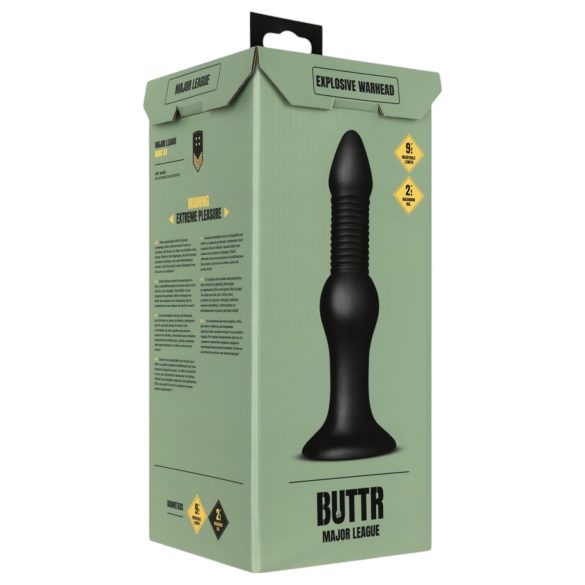 BUTTR Explosive Warhead - dildo anale - nero
